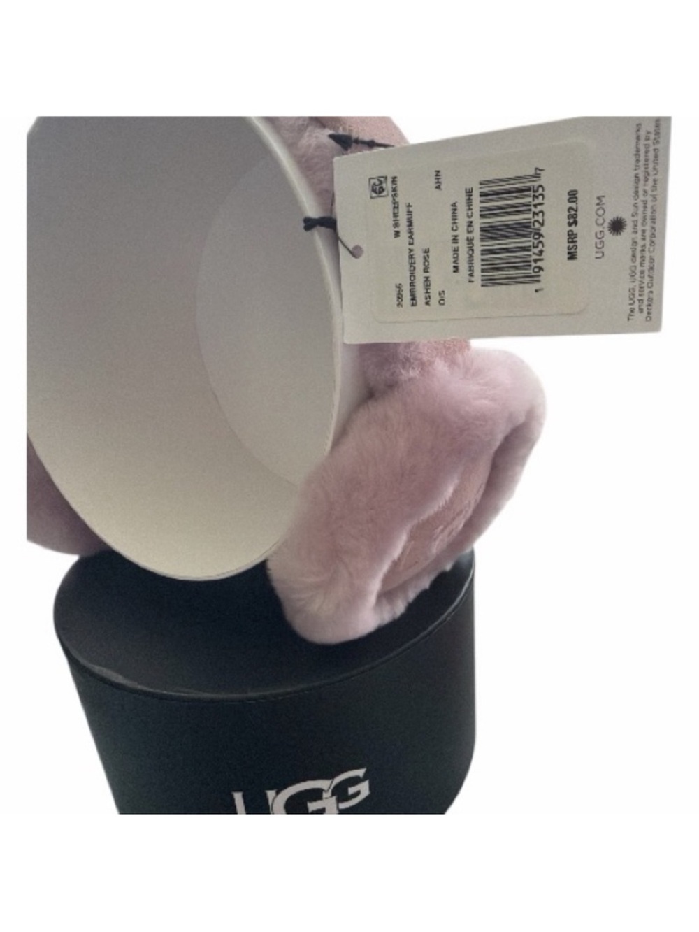 UGG Iconic Ashen Rose Embroidery Earmuffs
New Wit Box - Picture 3 of 3